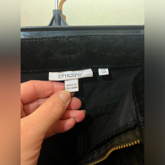 Chicos velvet bootcut jeans size 14 - Picture 4 of 5